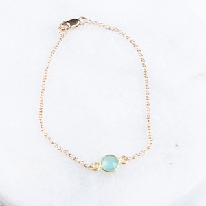 Gemstone Layered Gold Bracelet, Gemstone Bezel Connector Bracelet, Bridesmaid Gemstone Bracelet, Dainty Bracelet Gold, Turquoise Bracelet
