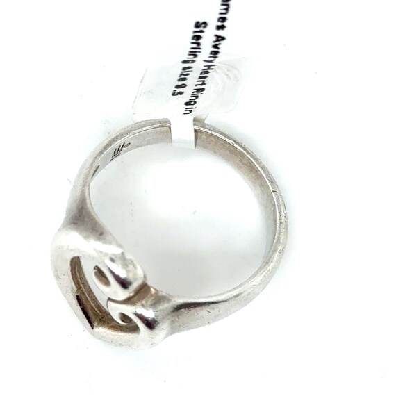 James Avery Sterling Silver Heart Ring - image 3