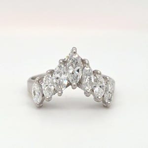 1.02ctw Natural Diamond Vintage Estate Ring In Platinum image 1