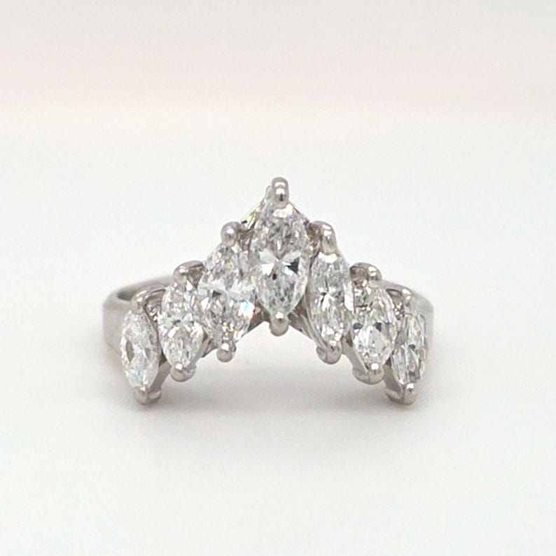 1.02ctw Natural Diamond Vintage Estate Ring In Platinum image 1
