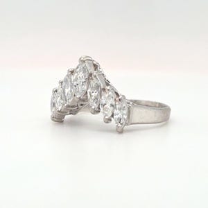 1.02ctw Natural Diamond Vintage Estate Ring In Platinum image 3