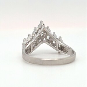 1.02ctw Natural Diamond Vintage Estate Ring In Platinum image 5