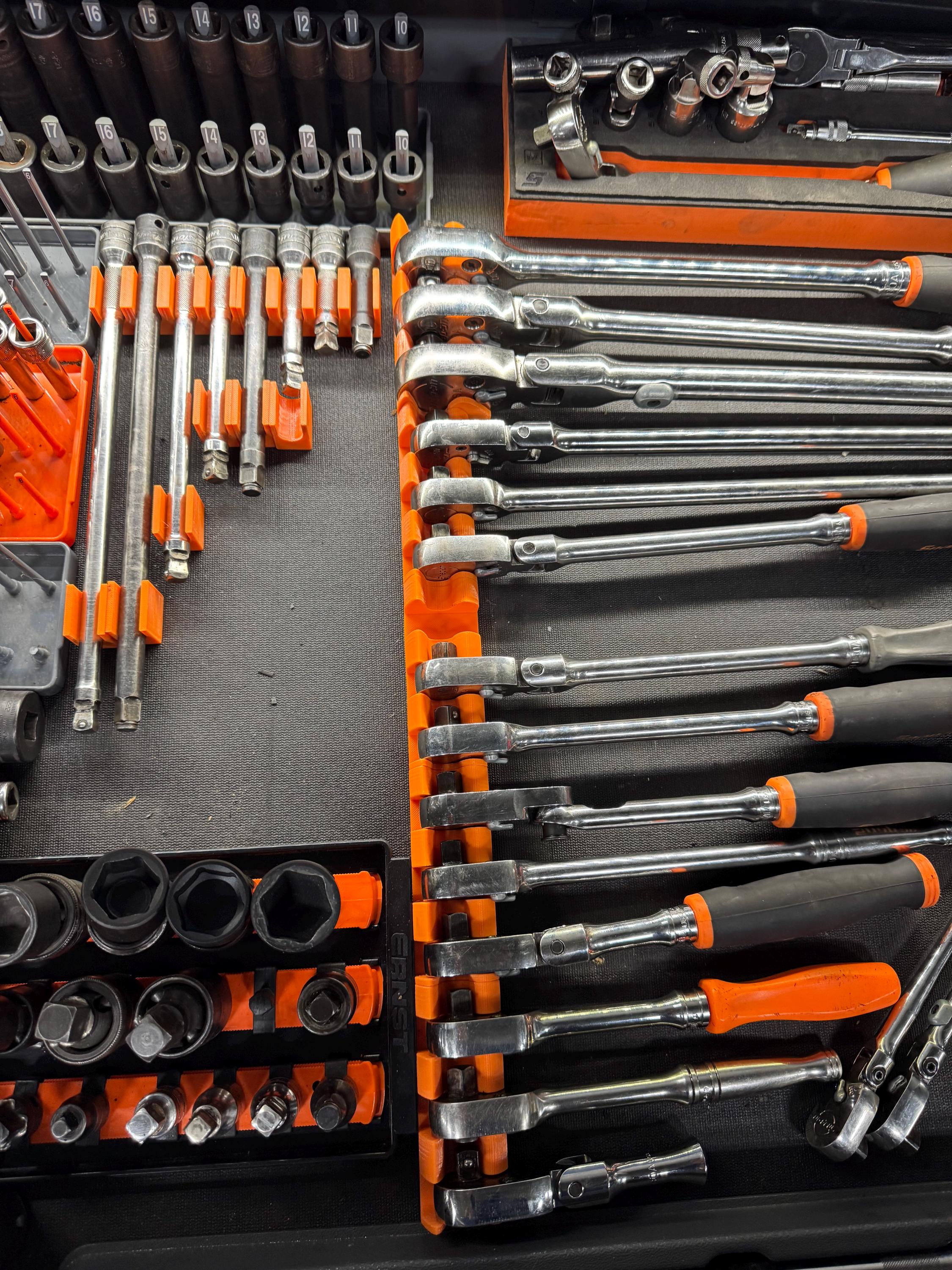 3d Printed Magnetic Modular Ratchet Organizers