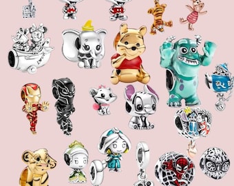 New Pandora Disney Pixar Collection Charms S925 ALE - Etsy