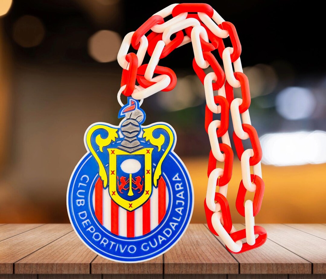 Chivas De Guadalajara FC Liga MX Chain Cadena - Etsy