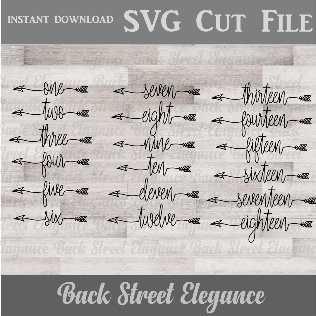 Growth Chart Markers SVG Cut File Growth Ruler Svg Growth Chart Numbers