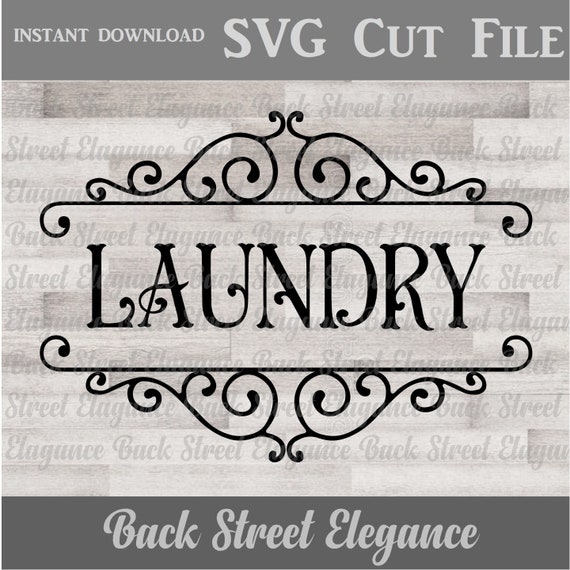 Download Laundry Svg Vintage Style Laundry Cut File Laundry Room Etsy
