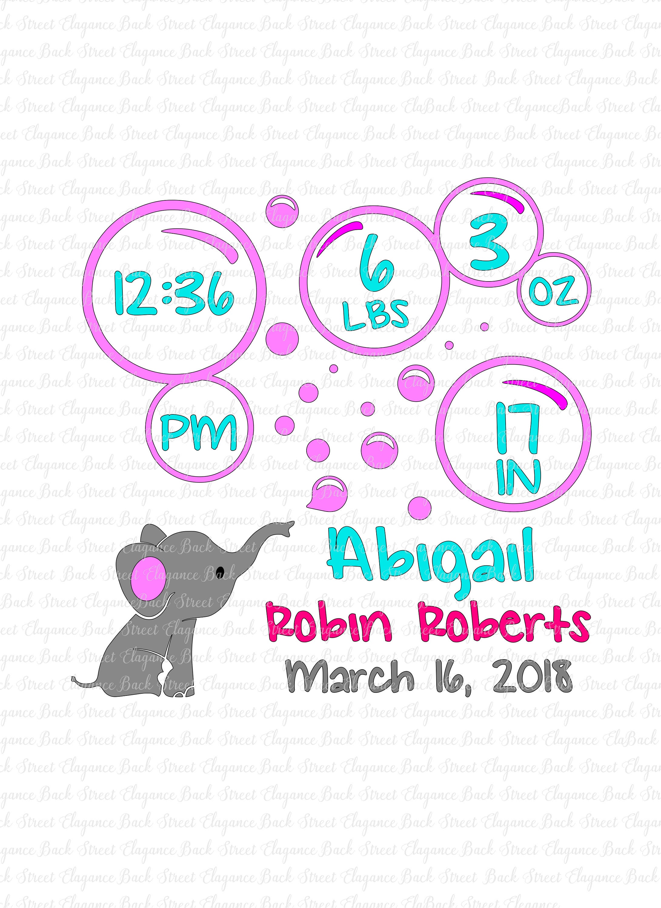 Free Free 113 Elephant Blank Birth Announcement Svg SVG PNG EPS DXF File