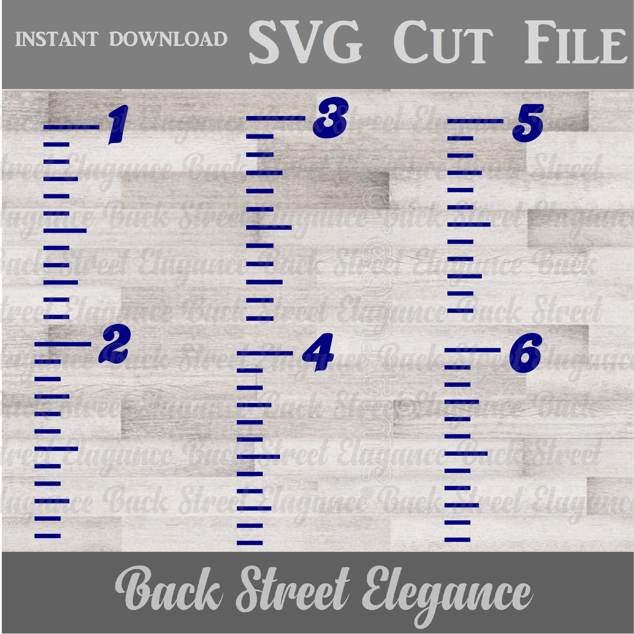 Download Cricut Svg Diy Growth Chart Wall Ruler