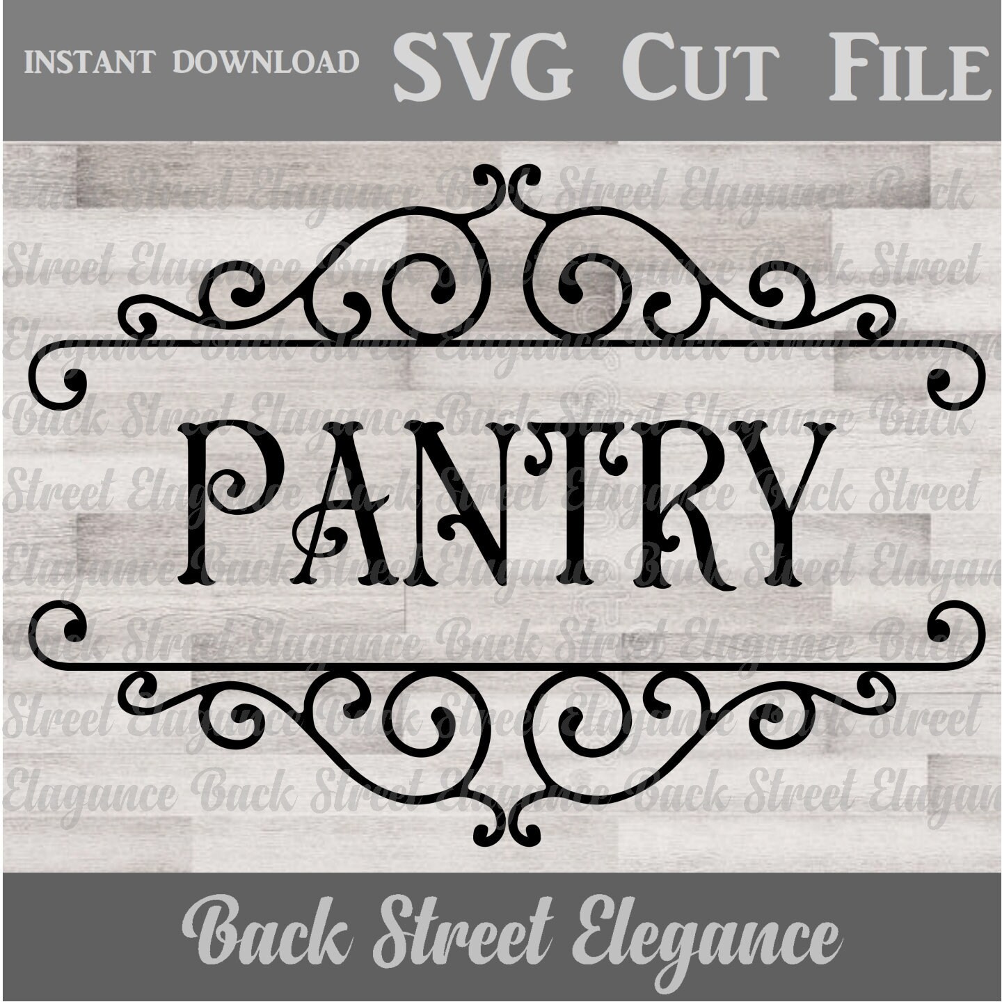 Pantry SVG Farmhouse Kitchen Kitchen SVG Cut File | Etsy