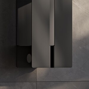 floating shelf
vertical wall shelf
wall shelf
shower shelf
bathroom shelves
hidden shelves
black shelf
metal shelves
custom shelves
bathroom storage
wall mounted shelf
modern shelves
waterproof shelf