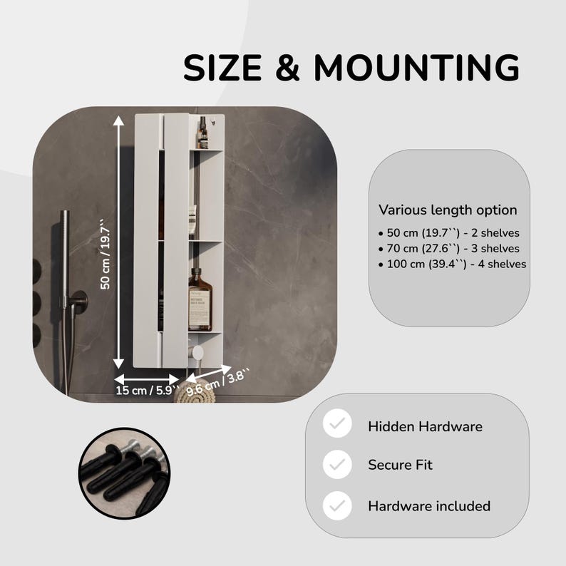 floating shelf
vertical wall shelf
wall shelf
shower shelf
bathroom shelves
hidden shelves
black shelf
metal shelves
custom shelves
bathroom storage
wall mounted shelf
modern shelves
waterproof shelf