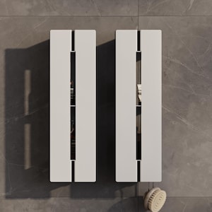 floating shelf
vertical wall shelf
wall shelf
shower shelf
bathroom shelves
hidden shelves
black shelf
metal shelves
custom shelves
bathroom storage
wall mounted shelf
modern shelves
waterproof shelf