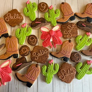 Custom Western Cookies