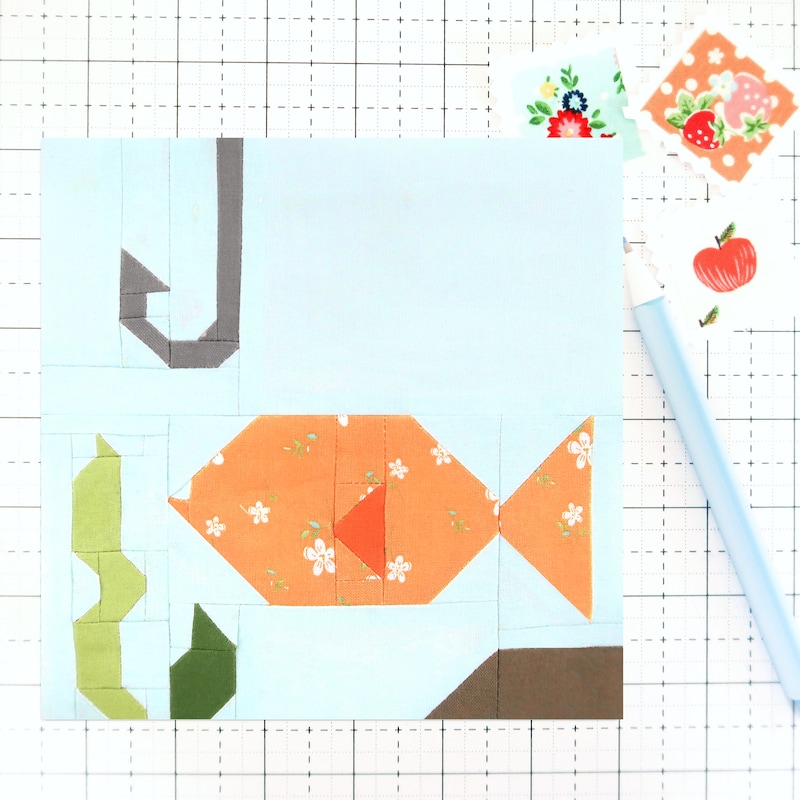 Fish Quilt Block - Etsy