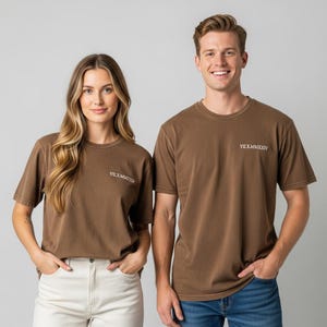 Personalized Roman Numeral Tshirt, Set of 2 Personalized Date Tees for Couples, Embroidered Roman Numeral Shirt, Custom Anniversary Shirt