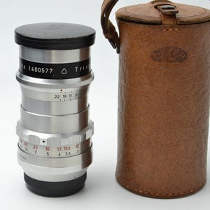 Meyer Optik Gorlitz Trioplan 100mm f2.8 lens M42 mount S/N 1400577, SERVICED!
