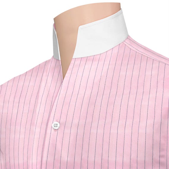 strapless open back dress Palm Grove Mens' Organic Shirt in Light Pink main image 0