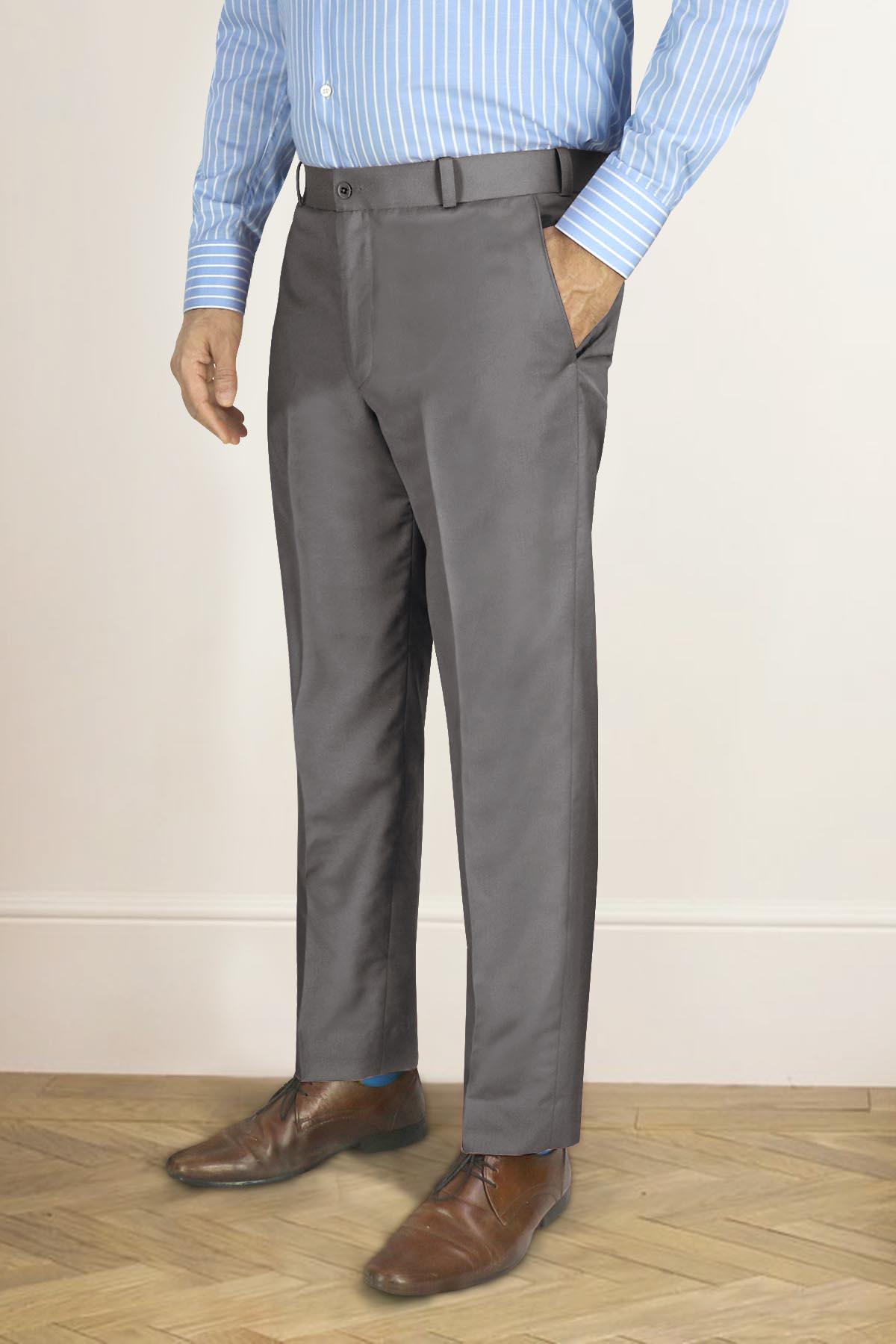 sachin and babi light blue dress Charcoal Grey Formal Trouser for Men Poly Wool Non-Iron Comfortable Modern Fit Lightweight Business Work Wear Casual Office Dress Pants
