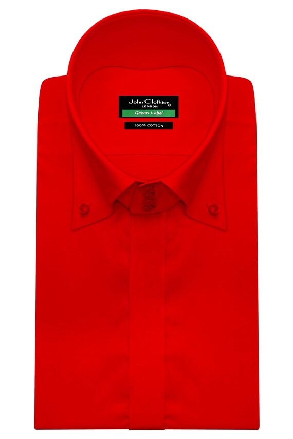open lace back dress Andamen Vermillion Red Shirt
