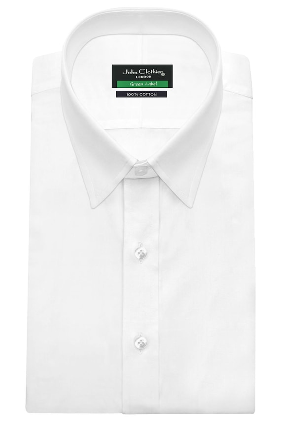 custom fitted dress shirt - #cc68 white stretch cotton reviews Fitted Stretch Cotton Shirt — Custom-Tailored