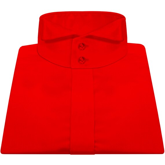 mens red christmas dress shirts Men's Christmas Theme Long Sleeve Shirt, Red & Black Plaid, Snowflake, Snowman & Gnome Print, Casual Turndown Collar Button-Up Shirt, Christmas Party Style Top, Autumn/Spring