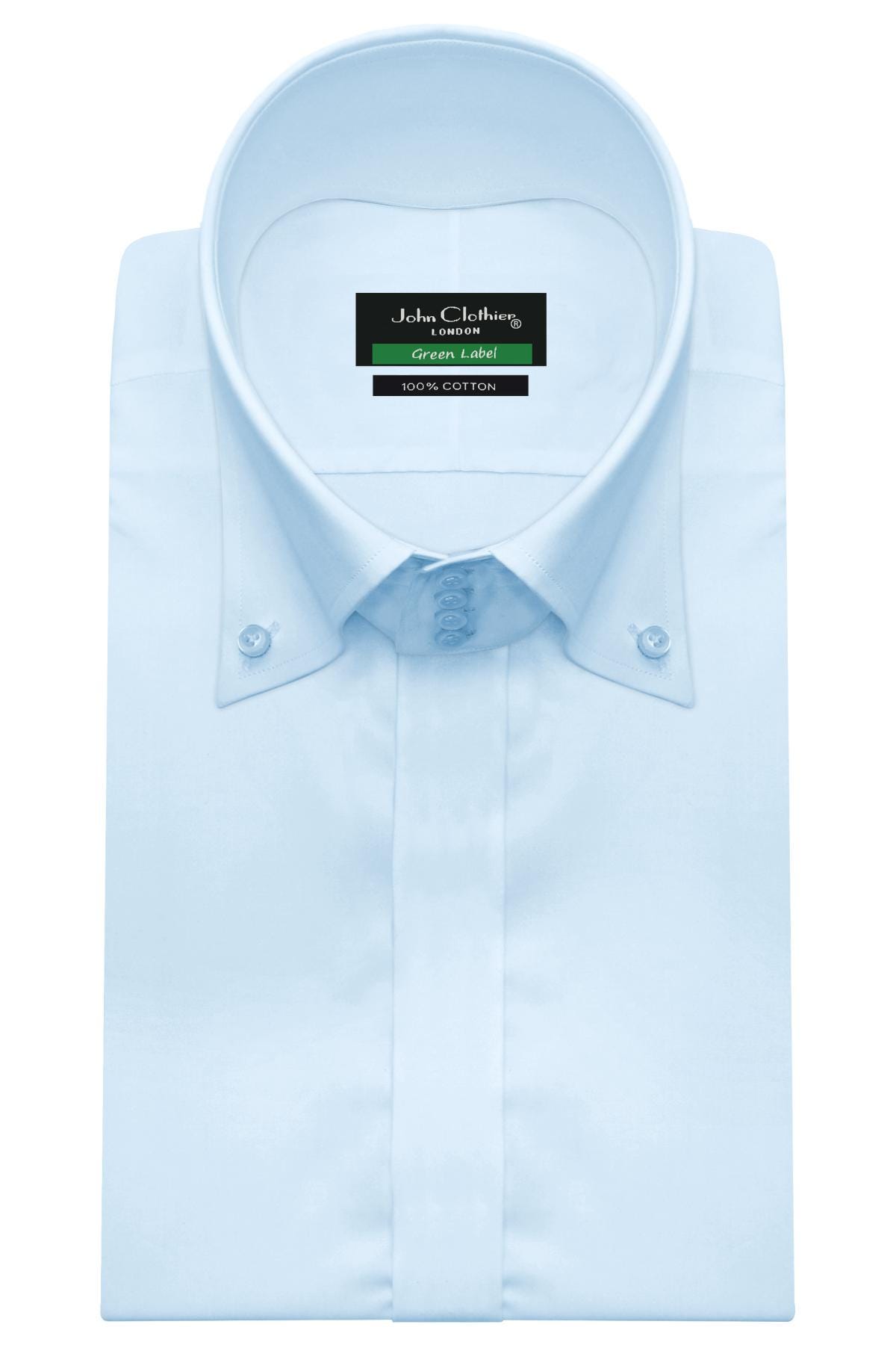 slim fit dress slacks Men's Forest Green and Navy Gingham Long Sleeve Dress Shirt, Stain Repellent, Wrinkle Resistant main image 1