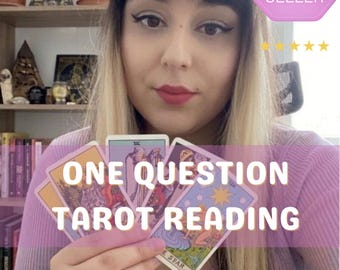 Accurate 1 Question Tarot Reading: Fast Psychic Insight , Emergency Reading, Love Reading , Psychic Reading , Career Reading , Same Day