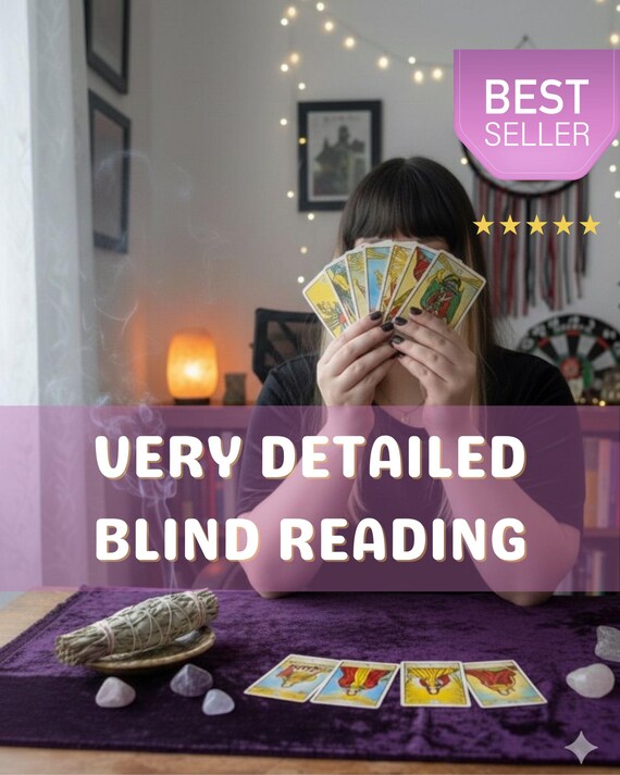 Blind Tarot Reading, Blind Reading Without Questions, Psychic Reading, General Tarot Cards Reading, Spiritual Guidance Psychic Guidance