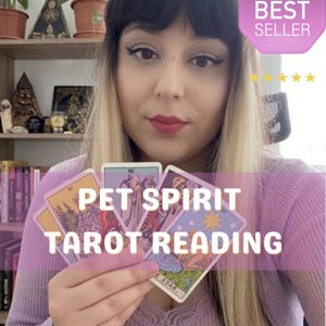 Psychic Pet Tarot Reading: Animal Communication, Spirit Messages, Pet Reading, Tarot Reading for Your Pets, Animal Medium Connection