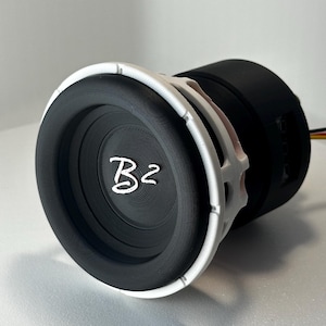 B2 Audio RAGE XL v4 12” bassknob  | 3D Printed Mini Subwoofer bassknob | Car Audio Accessories | Basshead Gifts | Speaker knob