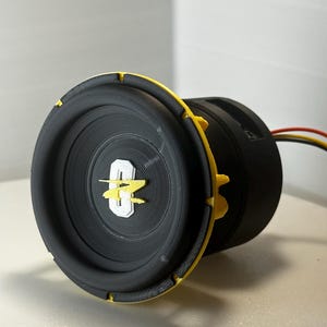GroundZero HYDROGEN GZHW 38XSPL 15” bassknob  | 3D Printed Mini Subwoofer bassknob | Car Audio Accessories | Basshead Gifts | Speaker knob