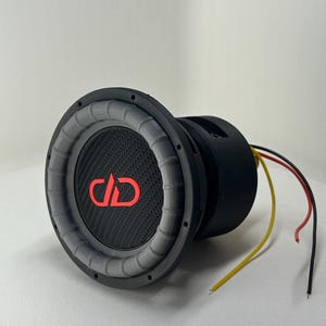 DD Audio 9512K 12” basratt | 3D-utskriven mini-subwoofer basratt | Bilstereotillbehör | Bashuvuden, presenter | Högtalarratt