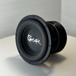 Skar Audio VXF 12”  | 3D Printed Mini Subwoofer Keychain | Car Audio Accessories | Basshead Gifts | Speaker Keychain