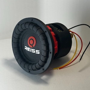 Manopola per bassi Reiss Audio RS-Y8 da 8&quot; / Manopola per bassi Mini Subwoofer stampata in 3D / Accessori audio per auto / Regali per amanti dei bassi / Manopola per altoparlanti
