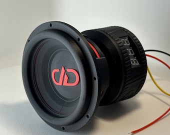 DD Audio 715F 15” Bassknopf | 3D gedruckter Mini-Subwoofer-Bassknopf | Car Audio Zubehör | Basshead Geschenke | Lautsprecherknopf