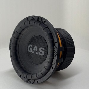 Gas MAX S2 15" | 3D-geprinte mini-subwoofersleutelhanger | Accessoires autoradio | Basshead-cadeaus | Luidsprekersleutelhanger