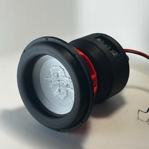 GroundZero GZNW 15XMAX 15” bassknob  | 3D Printed Mini Subwoofer bassknob | Car Audio Accessories | Basshead Gifts | Speaker knob
