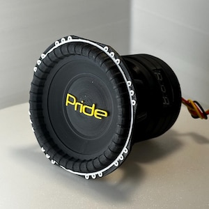 Pride S.v 18” bassknob  | 3D Printed Mini Subwoofer bassknob | Car Audio Accessories | Basshead Gifts | Speaker knob