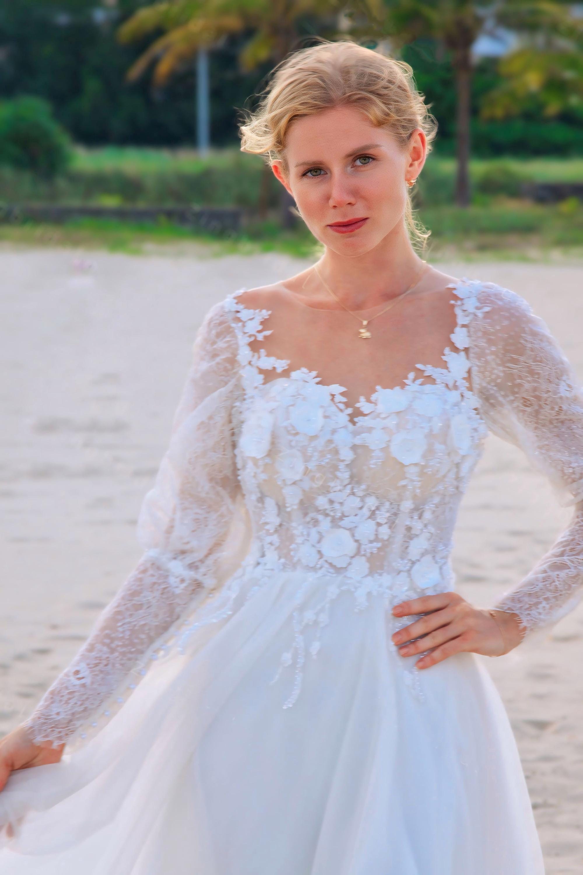 Long White Corset Dress - Etsy