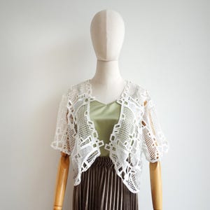 Mutia Lace Outer Modern Outerwear Cardigan Women