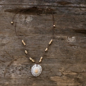 Seashell necklace, unique jewelry, natural jewelry, boho, mermaid jewelry, shell jewelry, handmade jewelry, macrame jewelry