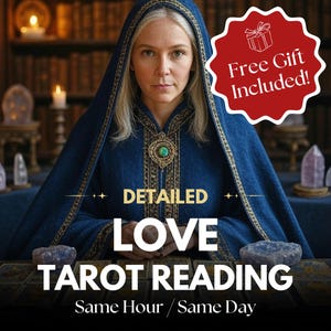 Lecture détaillée du tarot d'amour - lectures à la même heure et le même jour, lecture de cartes de tarot, analyses astrologiques, lecture d'amour psychique, lecture d'âmes sœurs