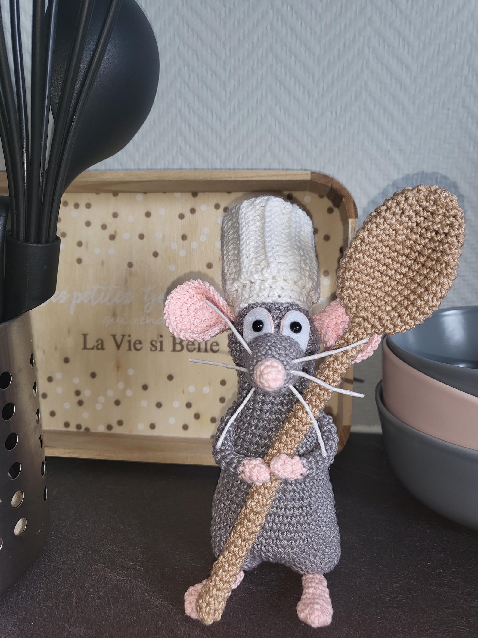 Crochet Remy Remy From Ratatouille Crochet Shoulder Plush (pattern) - Etsy