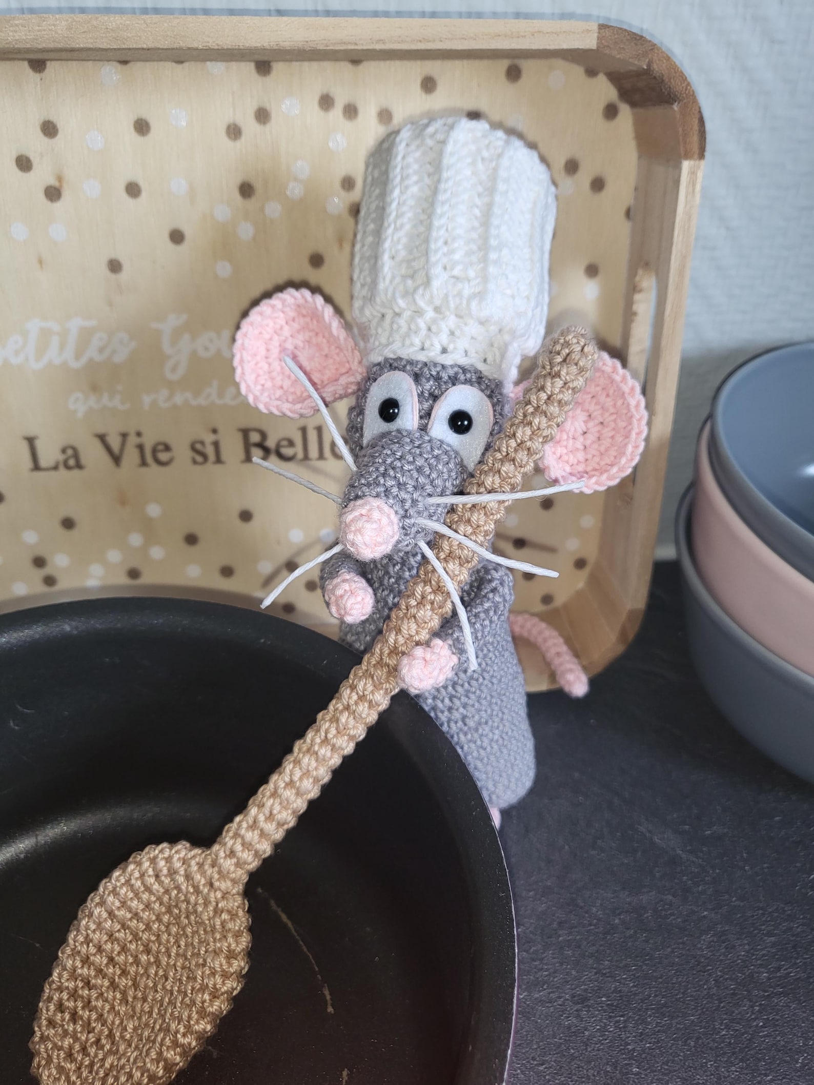 Crochet Remy Remy From Ratatouille Crochet Shoulder Plush (pattern) - Etsy