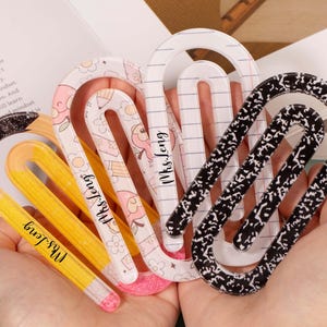Personalized Teacher Appreciation Gift,Jumbo Paper Clip for Teacher,Teacher Gift,Teacher Gift Idea,Teacher Gift set,Back to School Gift