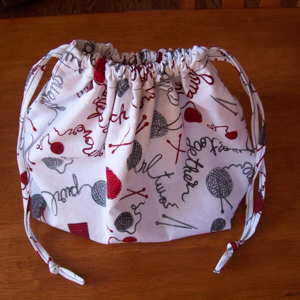 Two-At-a-Time Sock Knitting Project Bag