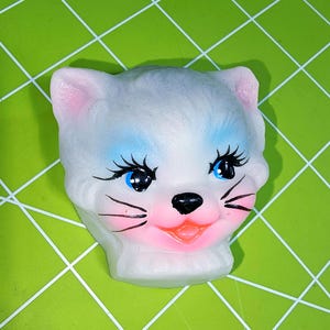Rubber Face Cat Doll - Etsy