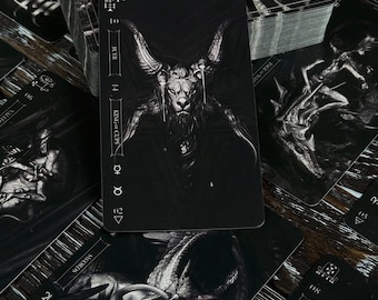 Goetia Tarot Deck, Tarot Cards, Goetia Demons Tarot, Ars Goetia, Tarot Reading, Goetia Cards, Demonology, Demon Cards