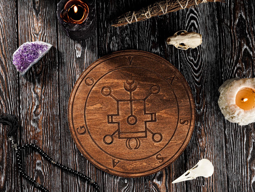 Vassago Seal, Sigil of Vassago, Vassago Goetia Demons, Goetia Altar ...